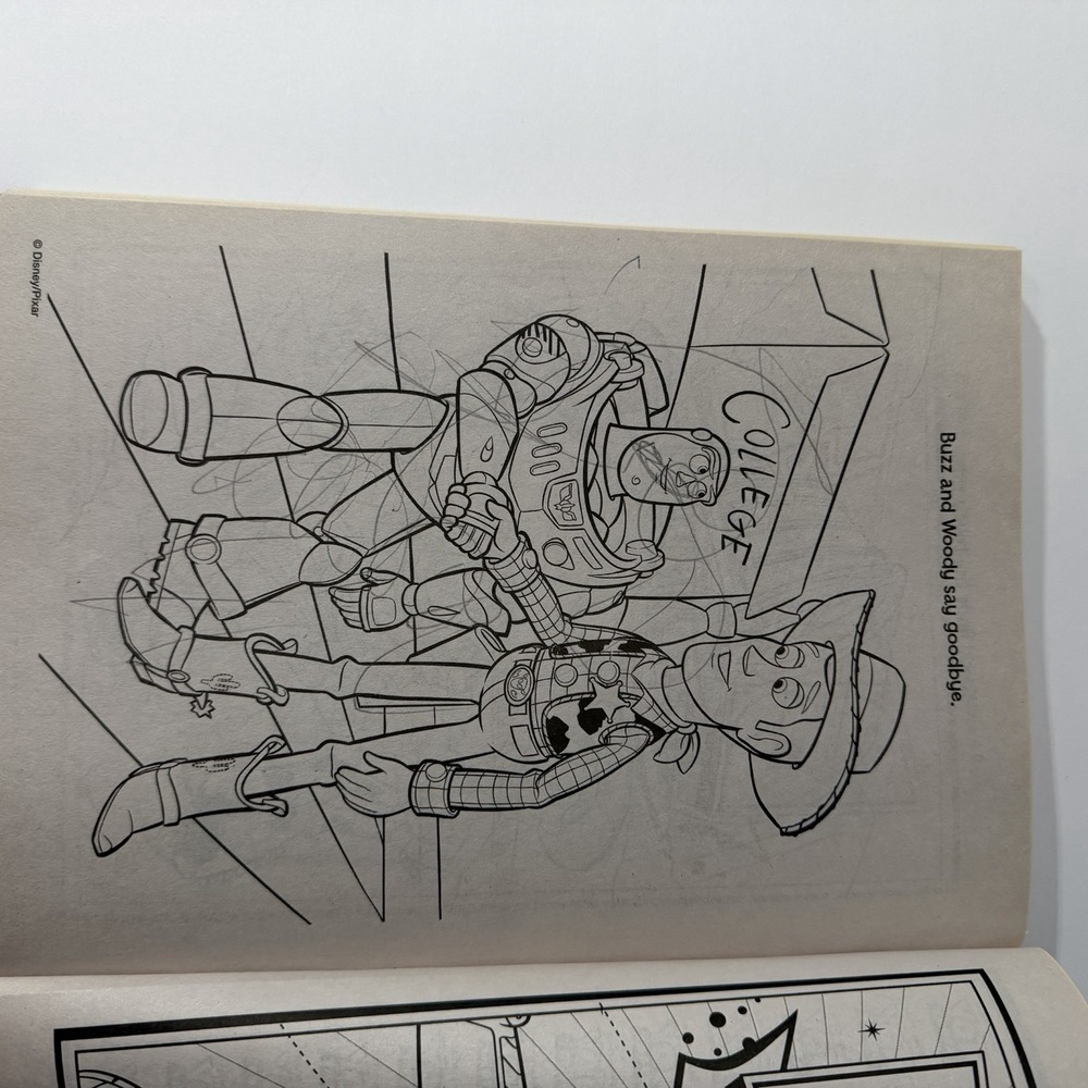 Disney‎ Toy Story 288 Coloring Activity And Coloring Pages Toy's Holiday Adven - Picture 13 of 14